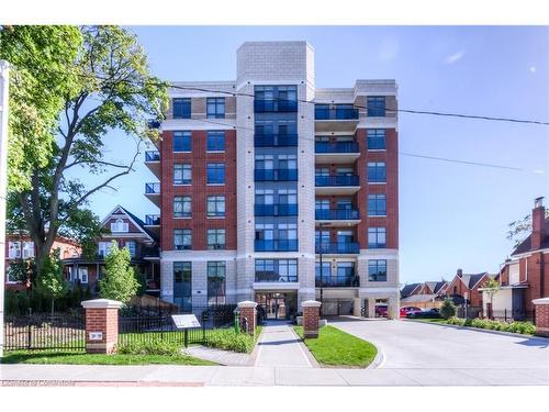 314-399 Queen Street S, Kitchener, ON - Outdoor With Balcony With Facade