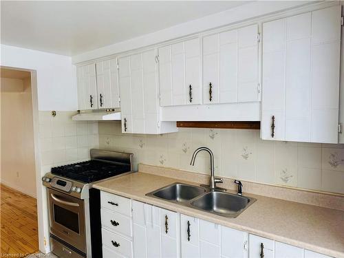 74 Carter Crescent, Cambridge, ON - Indoor Photo Showing Kitchen With Double Sink