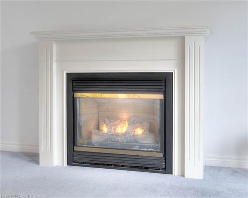 85 Eastforest Trail, Kitchener, ON - Indoor Photo Showing Living Room With Fireplace