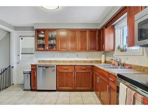 312 Ristau Place, Kitchener, ON - Indoor Photo Showing Kitchen With Double Sink