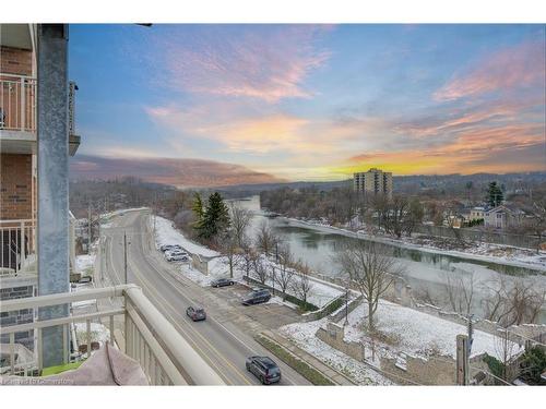 612-155 Water Street, Cambridge, ON - Outdoor With Balcony With View