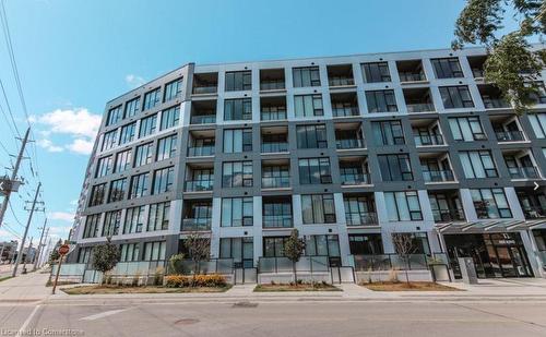 503-690 King Street W, Kitchener, ON - Outdoor With Balcony With Facade