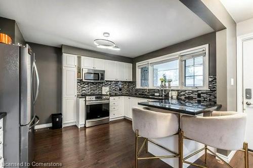 97 Noecker Street, Waterloo, ON - Indoor Photo Showing Kitchen With Upgraded Kitchen