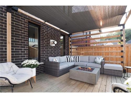 258 Sedgewood Street, Kitchener, ON - Outdoor With Deck Patio Veranda With Exterior