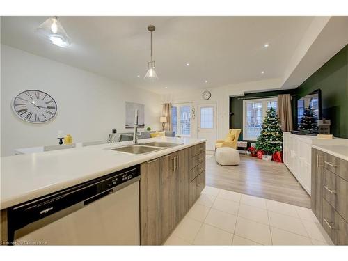 A-375 Westwood Drive, Kitchener, ON - Indoor Photo Showing Kitchen With Double Sink