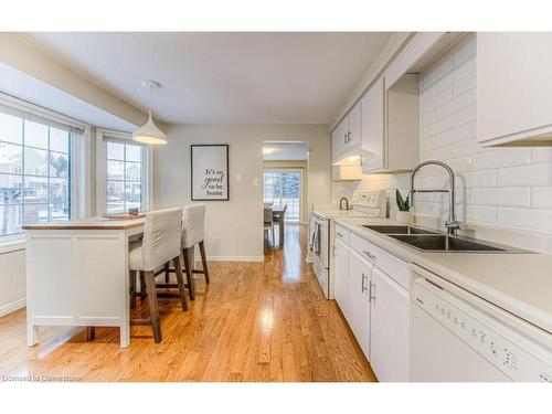 3-494 Beechwood Drive, Waterloo, ON - Indoor Photo Showing Kitchen With Double Sink