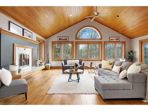 143 Grand Ridge Drive, Cambridge, ON - Indoor Photo Showing Living Room