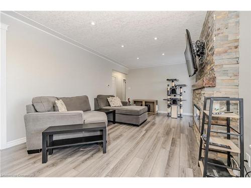 255 Fountain Street N, Cambridge, ON - Indoor Photo Showing Living Room With Fireplace