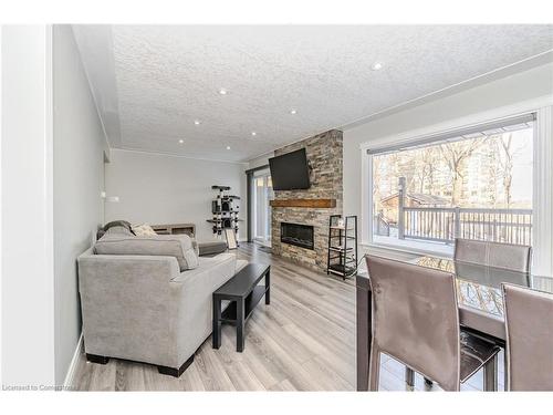 255 Fountain Street N, Cambridge, ON - Indoor Photo Showing Living Room With Fireplace