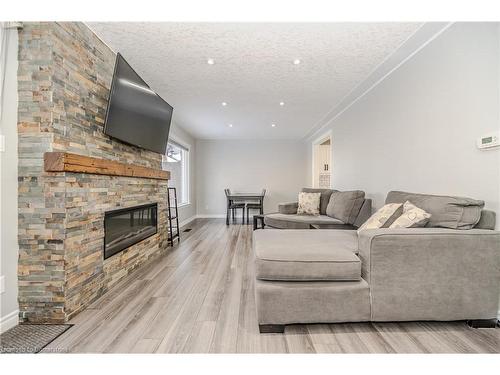 255 Fountain Street N, Cambridge, ON - Indoor Photo Showing Living Room With Fireplace