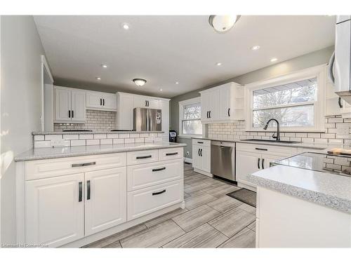 255 Fountain Street N, Cambridge, ON - Indoor Photo Showing Kitchen With Upgraded Kitchen