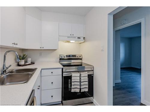 303-64 Benton Street, Kitchener, ON - Indoor Photo Showing Kitchen With Double Sink