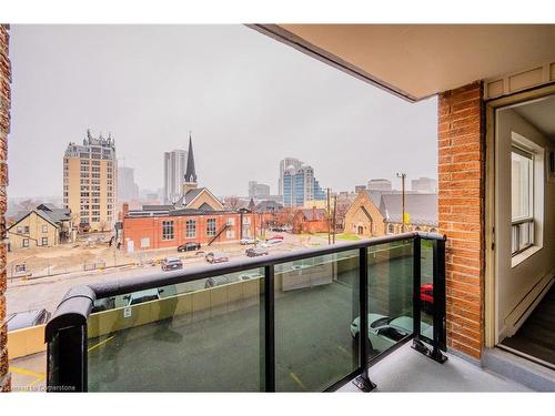 303-64 Benton Street, Kitchener, ON - Outdoor With Balcony With Exterior