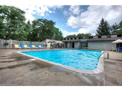 12-30 Green Valley Drive, Kitchener, ON - Outdoor With In Ground Pool