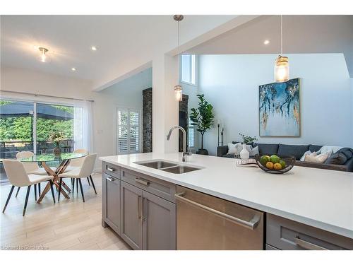 160 Redtail Street, Kitchener, ON - Indoor Photo Showing Kitchen With Double Sink