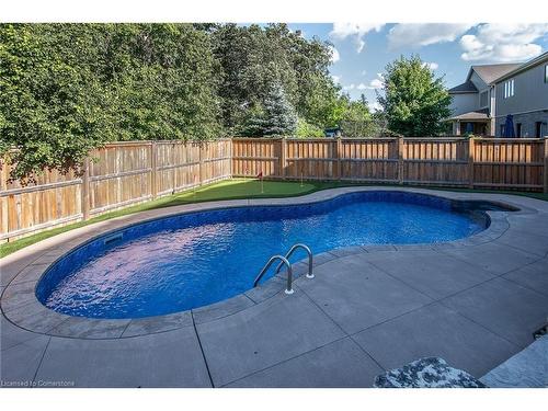 160 Redtail Street, Kitchener, ON - Outdoor With In Ground Pool With Backyard