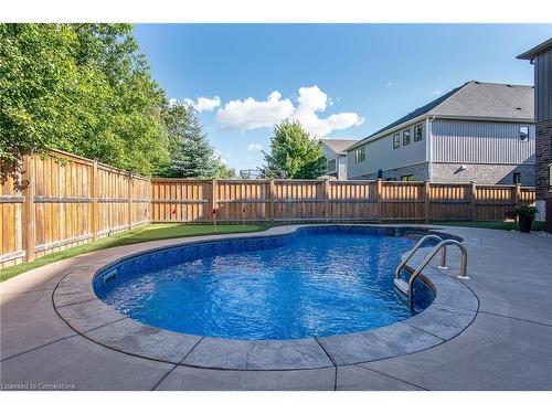 160 Redtail Street, Kitchener, ON - Outdoor With In Ground Pool With Deck Patio Veranda With Backyard