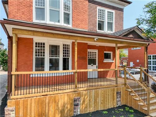 18 Weber Street W, Kitchener, ON - Outdoor With Deck Patio Veranda