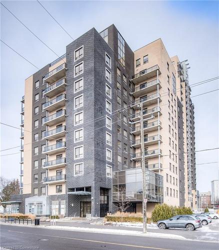 401-8 Hickory Street W, Waterloo, ON - Outdoor With Balcony With Facade