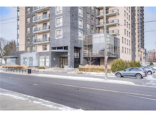 401-8 Hickory Street W, Waterloo, ON - Outdoor With Balcony With Facade