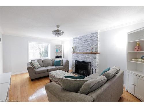 122 Cranston Avenue, Cambridge, ON - Indoor Photo Showing Living Room With Fireplace