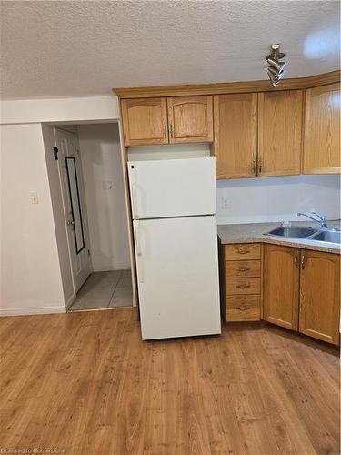 Lower-233 Wilderness Drive, Kitchener, ON - Indoor Photo Showing Kitchen With Double Sink