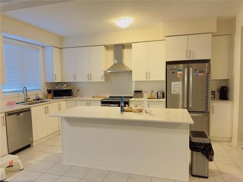 129 Haldimand Street Street, Kitchener, ON - Indoor Photo Showing Kitchen With Double Sink