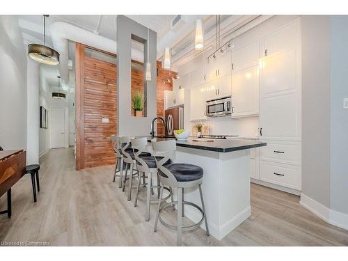 210-112 Benton Street, Kitchener, ON - Indoor Photo Showing Kitchen With Upgraded Kitchen