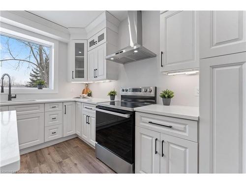 351 Fountain Street S, Cambridge, ON - Indoor Photo Showing Kitchen With Upgraded Kitchen