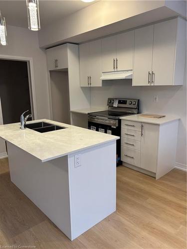 124-155 Equestrian Way, Cambridge, ON - Indoor Photo Showing Kitchen With Double Sink