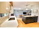 1413 West River Road, North Dumfries, ON  - Indoor Photo Showing Kitchen With Double Sink 