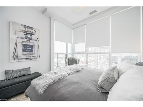 507-100 Garment Street, Kitchener, ON - Indoor Photo Showing Bedroom