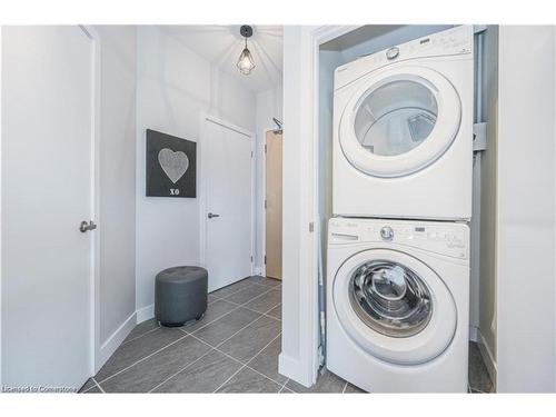 507-100 Garment Street, Kitchener, ON - Indoor Photo Showing Laundry Room