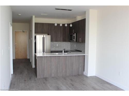 410-100 Garment Street, Kitchener, ON - Indoor Photo Showing Kitchen