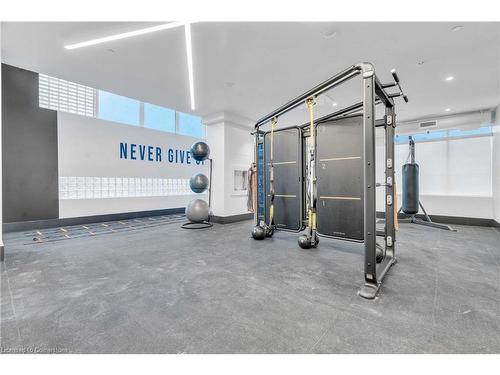 901-55 Duke Street W, Kitchener, ON - Indoor Photo Showing Gym Room