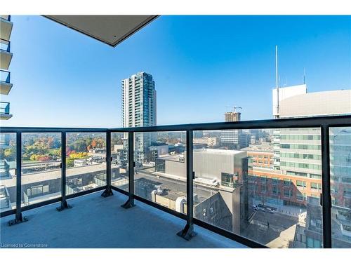 901-55 Duke Street W, Kitchener, ON - Outdoor With Balcony With View With Exterior