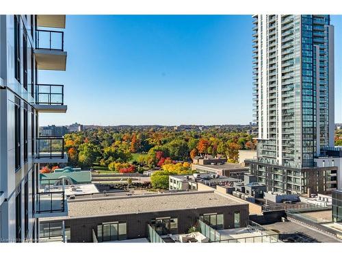 901-55 Duke Street W, Kitchener, ON - Outdoor With Balcony