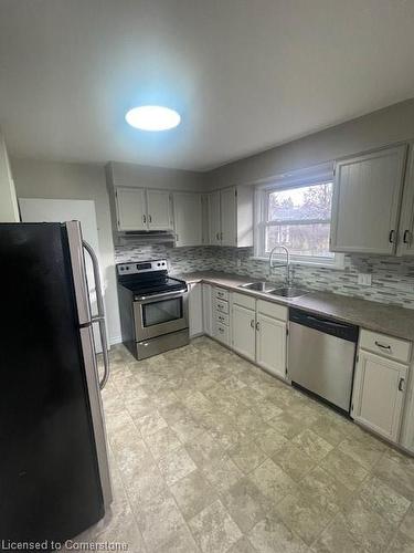 214 Clark Avenue, Kitchener, ON - Indoor Photo Showing Kitchen