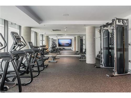 1501-5 Wellington Street, Kitchener, ON - Indoor Photo Showing Gym Room