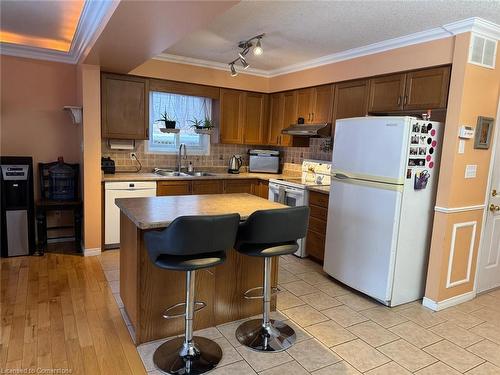 236 Oprington Place, Kitchener, ON - Indoor Photo Showing Kitchen With Double Sink