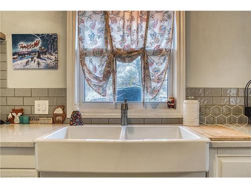 244 Cameron Street, Goderich, ON - Indoor Photo Showing Kitchen With Double Sink