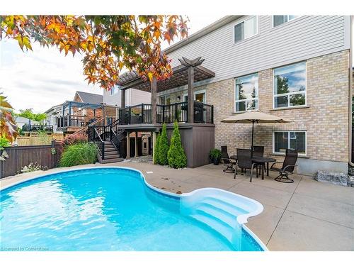 42 Grasswood Street, Kitchener, ON - Outdoor With In Ground Pool