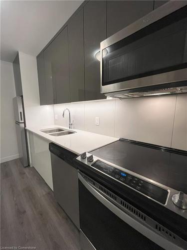 2808-60 Frederick St, Kitchener, ON - Indoor Photo Showing Kitchen With Double Sink With Upgraded Kitchen