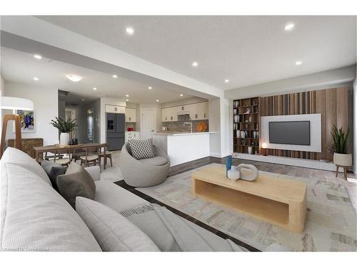 1501 Dunkirk Avenue, Woodstock, ON - Indoor Photo Showing Living Room