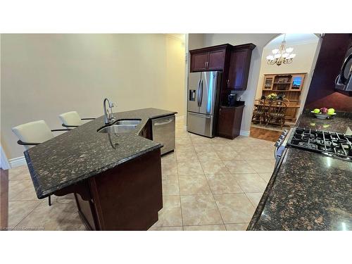 217 Huck Crescent, Kitchener, ON - Indoor Photo Showing Kitchen With Double Sink