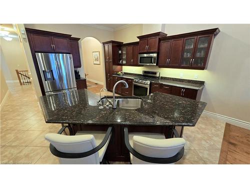 217 Huck Crescent, Kitchener, ON - Indoor Photo Showing Kitchen With Stainless Steel Kitchen