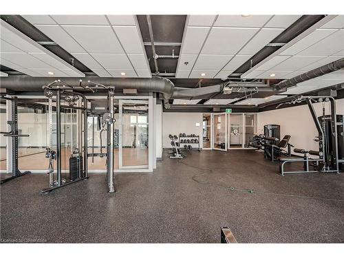 3109-60 Frederick Street, Kitchener, ON - Indoor Photo Showing Gym Room