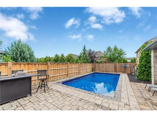 44 Jacob Gingrich Drive, Kitchener, ON - Outdoor With In Ground Pool With Deck Patio Veranda With Backyard