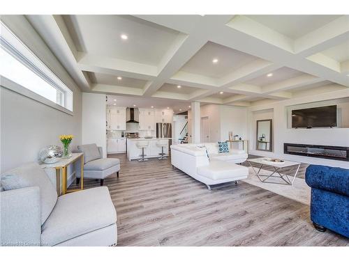 151 Cityview Drive N, Guelph, ON - Indoor Photo Showing Living Room With Fireplace