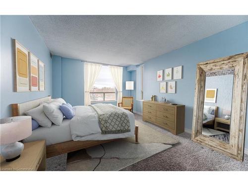 509-55 Blue Springs Drive, Waterloo, ON - Indoor Photo Showing Bedroom